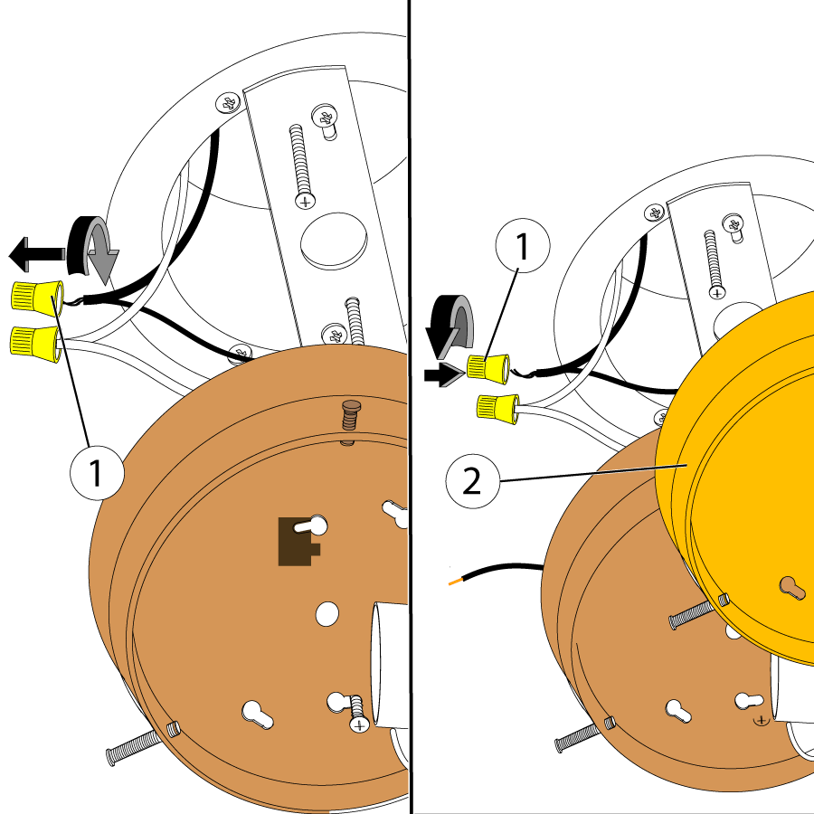 Copy the wiring of the old fixture to the new one.