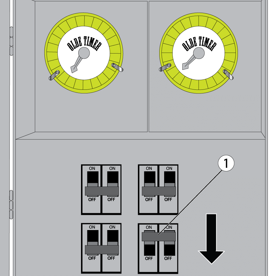 Turn off the pool timers before you do this job.