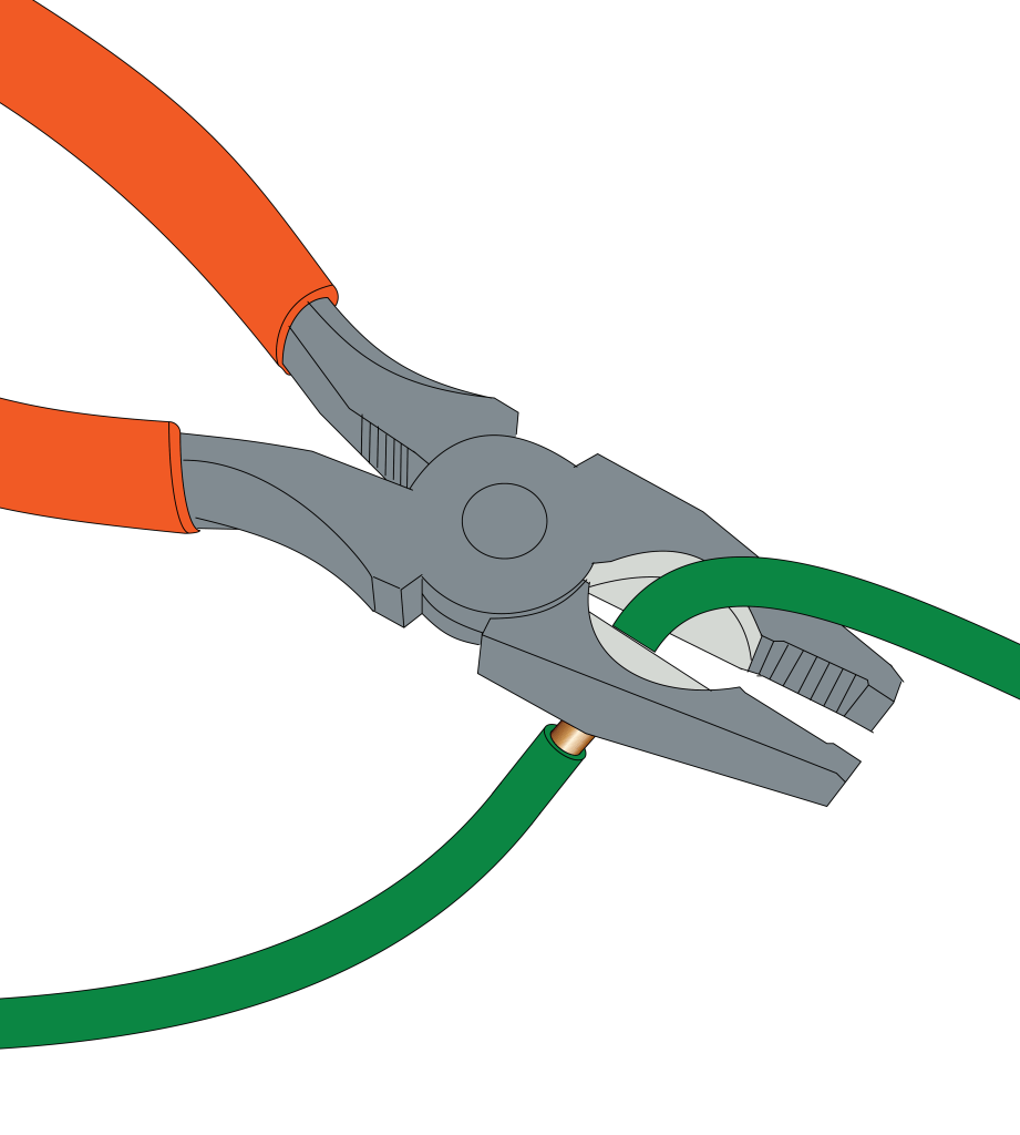 Expose the the wire, but don't remove the insulation to make a wye-connection.