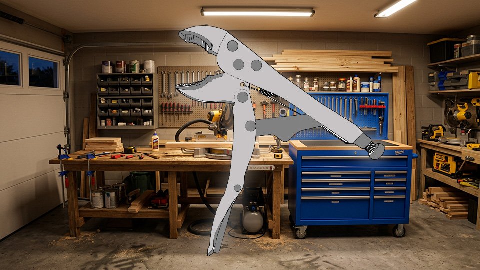 How to Use Locking Pliers (Or: The Grip That Doesn’t Need Your Hand)
