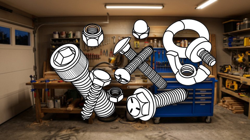 Nuts, Bolts, and Washers: What They Are and Which One You Actually Need