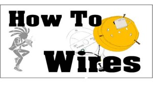 The words How to Pipes superimposed over the Skippity Logo and an illustration from a post on working with a light fixture